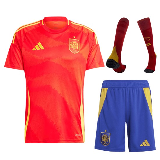 Spain Home Full Kit Euro 2024 - [Super Replica]
