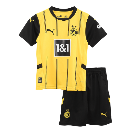 Kids Borussia Dortmund Home Jersey Kit 2024/25
