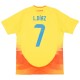 L.DÍAZ 7 Colombia Home Jersey Copa America 2024
