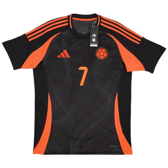 L.DÍAZ 7 Colombia Away Jersey Copa America 2024
