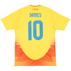 JAMES 10 Colombia Home Jersey Copa America 2024