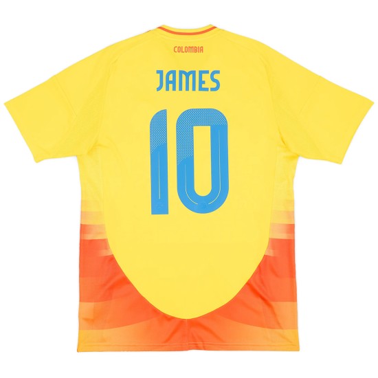 JAMES 10 Colombia Home Jersey Copa America 2024