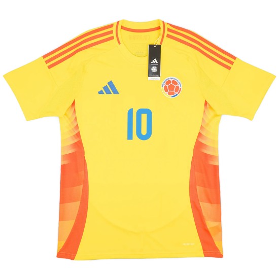 JAMES 10 Colombia Home Jersey Copa America 2024