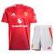 [Super Replica] Manchester United Home Kit(Jersey+Shorts) 2024/25