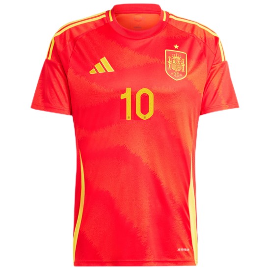 LAMINE YAMAL 10 Spain Home Jersey Euro 2024 - [Super Replica]