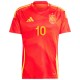 LAMINE YAMAL 10 Spain Home Jersey Euro 2024 - [Super Replica]