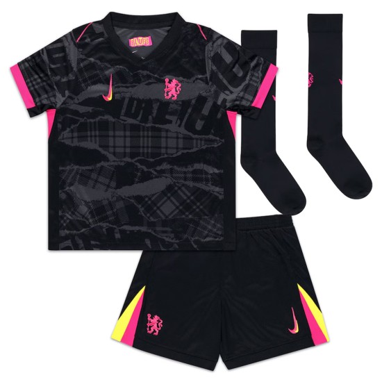 Kids Chelsea Third Full Kit 2024/25