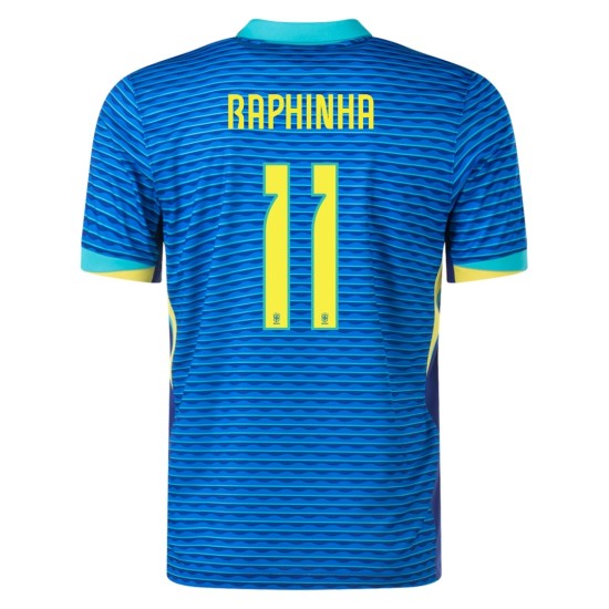 RAPHINHA 11 Brazil Away Jersey Copa America 2024
