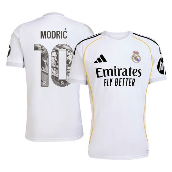 MODRIĆ Special 10 Real Madrid Home Jersey 2025/26