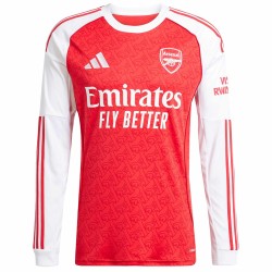 Arsenal Home Long Sleeve Jersey 2025/26