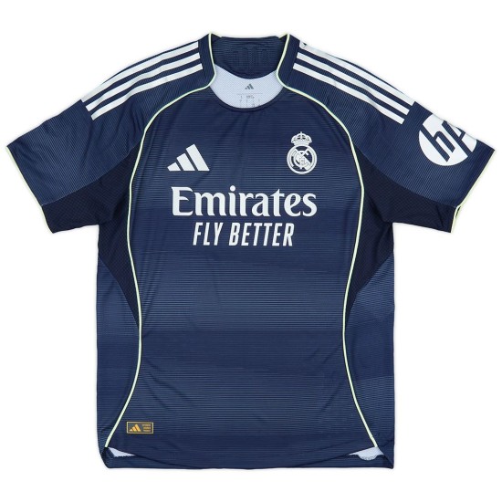 Real Madrid Away Match Jersey Player Version 2025/26