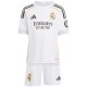 Kids Real Madrid Home Jersey Kit 2025/26