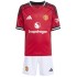 Kids Manchester United Home Jersey Kit 2025/26