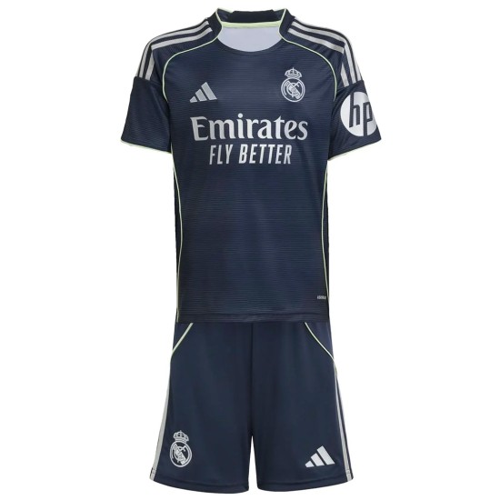 Kids Real Madrid Away Jersey Kit 2025/26 - [Super Replica]