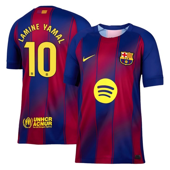 LAMINE YAMAL 10 Barcelona Home Jersey 2025/26