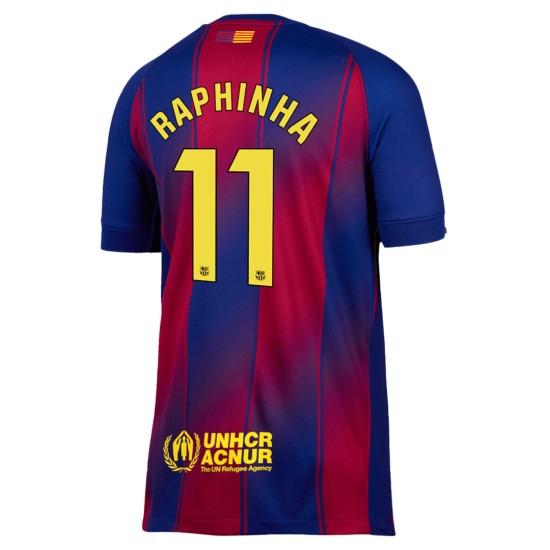 RAPHINHA 11 Barcelona Home Jersey 2025/26