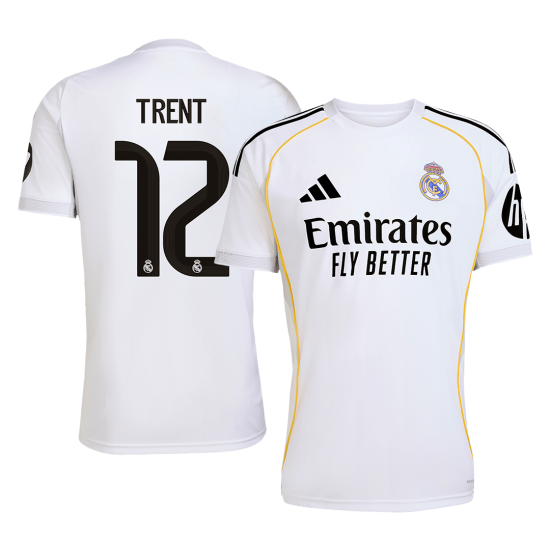TRENT 12 Real Madrid Home Jersey 2025/26