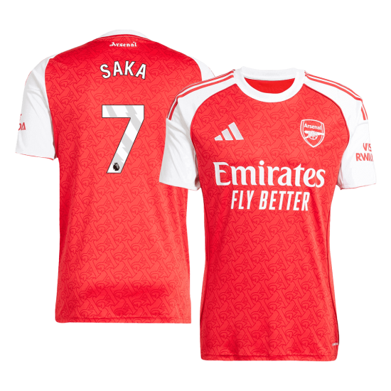 SAKA 7 Arsenal Home Jersey 2025/26 - [Super Replica]