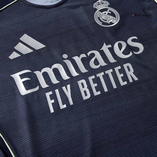 Real Madrid Away Match Jersey Kit Player Version 2025/26