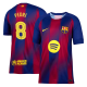 PEDRI 8 Barcelona Home Jersey 2025/26 - UCL
