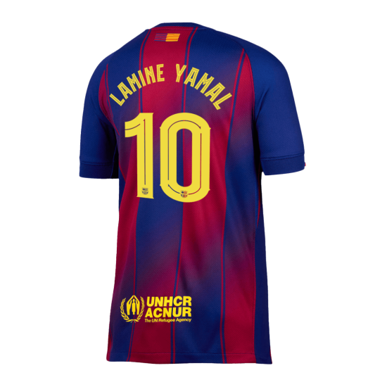 LAMINE YAMAL 10 Barcelona Home Jersey 2025/26 - UCL