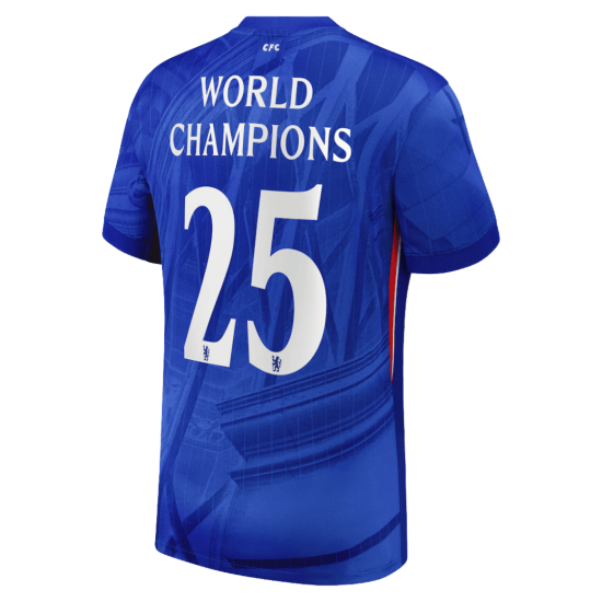 WORLD CHAMPIONS 25 Chelsea Home Jersey 2025/26 - World Champion Badge