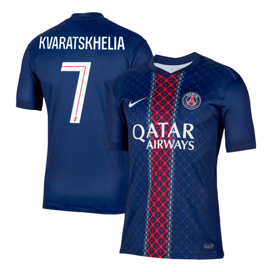 KVARATSKHELIA 7 PSG Home Jersey 2025/26 - [Super Replica]