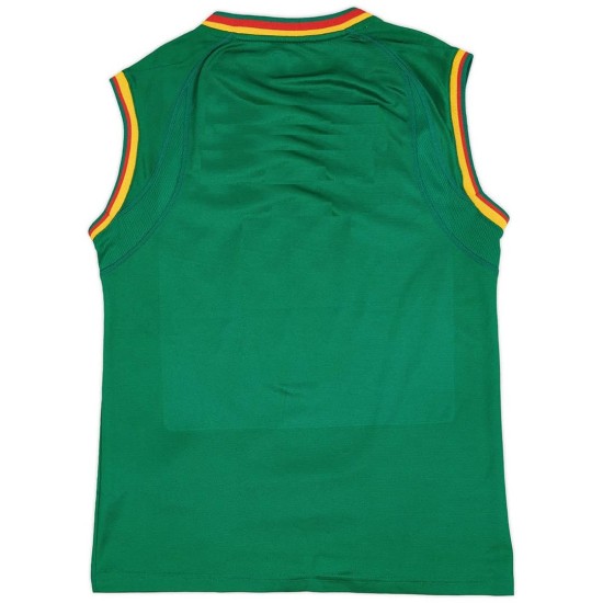 ETO\'O 9 Retro Cameroon Home Jersey 2002