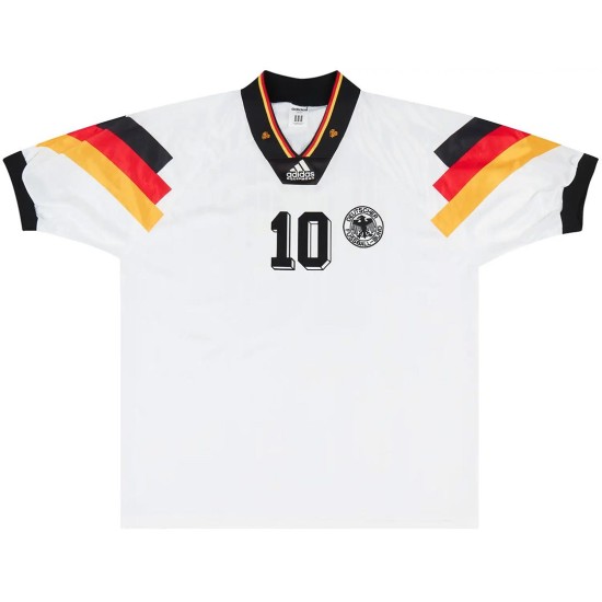 MATTHÄUS 10 Retro Germany Home Jersey 1992