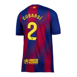 CUBARSÍ 2 Barcelona Home Jersey 2025/26