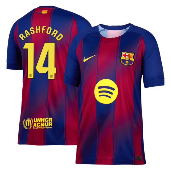 RASHFORD 14 Barcelona Home Jersey 2025/26