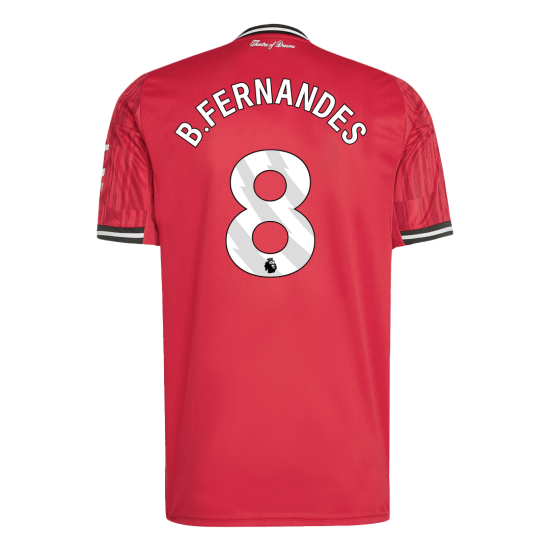 B.FERNANDES 8 Manchester United Home Jersey 2025/26- [Super Replica]
