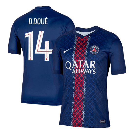 D.DOUÉ 14 PSG Home Jersey 2025/26 - [Super Replica]