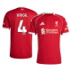 VIRGIL 4 Liverpool Home Jersey 2025/26