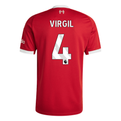VIRGIL 4 Liverpool Home Jersey 2025/26