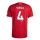 VIRGIL 4 Liverpool Home Jersey 2025/26