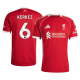 KERKEZ 6 Liverpool Home Jersey 2025/26