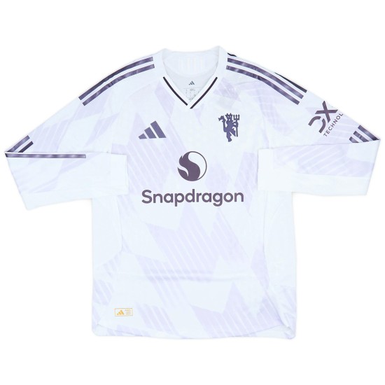 Manchester United Away Long Sleeve Jersey 2025/26