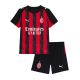 Kids AC Milan Home Jersey Kit 2025/26
