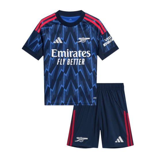 Kids Arsenal Away Jersey Kit 2025/26