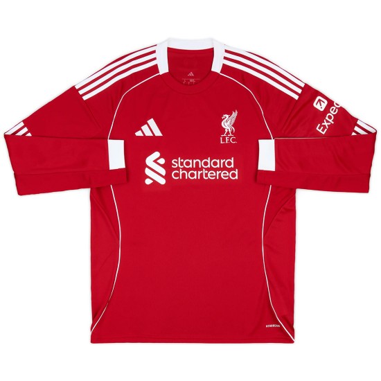Liverpool Home Long Sleeve Jersey 2025/26