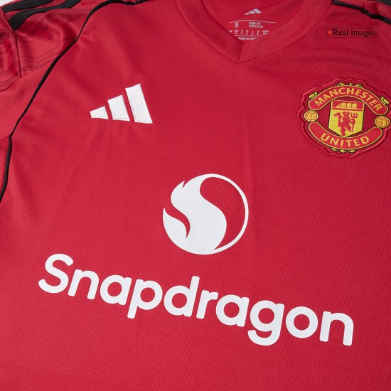 Manchester United Home Jersey Kit 2025/26 - [Super Replica]