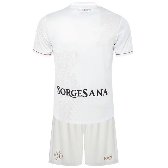 Kids Napoli Away Jersey Kit 2025/26