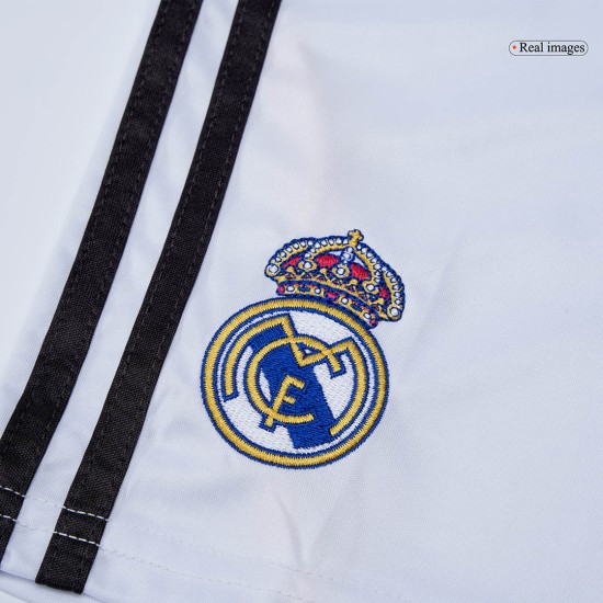 Kids Real Madrid Home Jersey Full Kit 2025/26