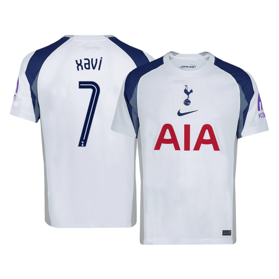XAVI 7 Tottenham Hotspur Home Jersey 2025/26 - UCL