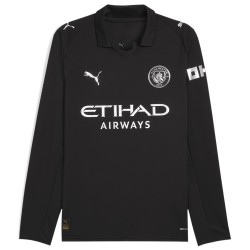 Manchester City Away Long Sleeve Jersey 2025/26