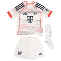 Kids Bayern Munich Away Jersey Full Kit 2025/26