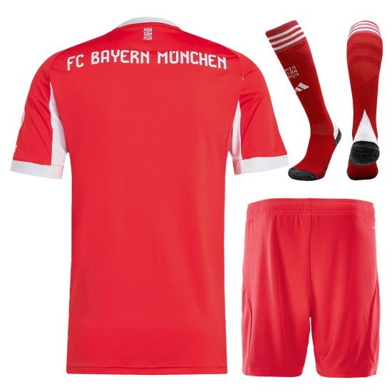 Bayern Munich Home Jersey Full Kit 2025/26 - [Super Replica]