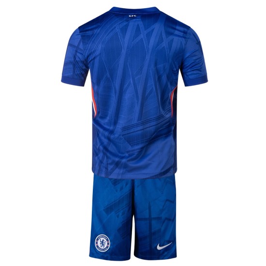Kids Chelsea Home Jersey Full Kit 2025/26