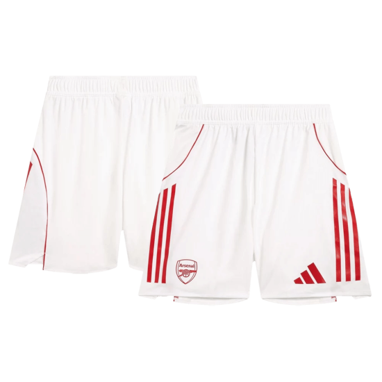 Arsenal Home Match Soccer Shorts Player Verison 2025/26